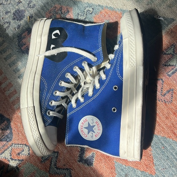 Comme Des Garcons PLAY
x Converse Unisex Chuck Taylor High Top Sneakers - Picture 4 of 5